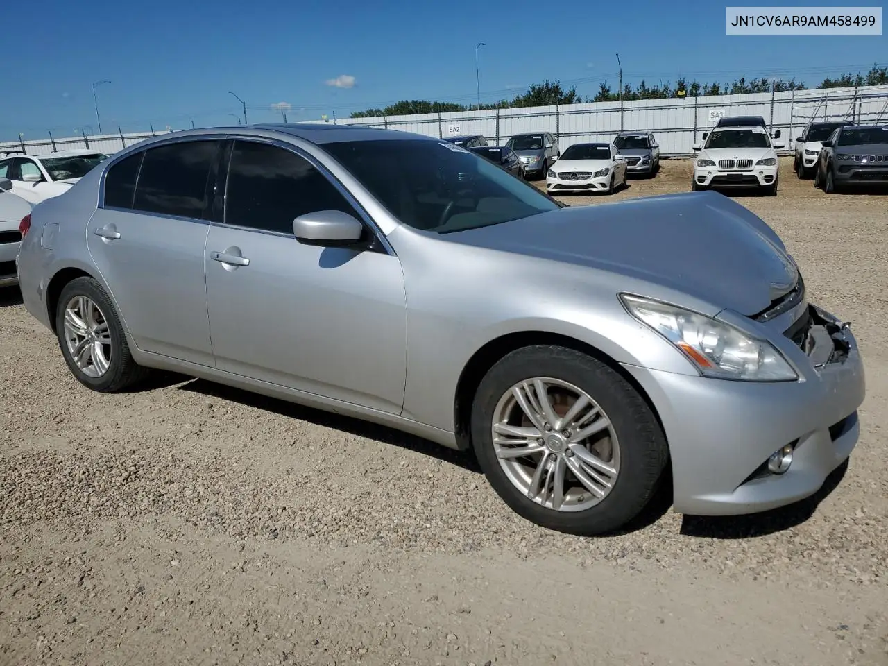 2010 Infiniti G37 VIN: JN1CV6AR9AM458499 Lot: 64806805