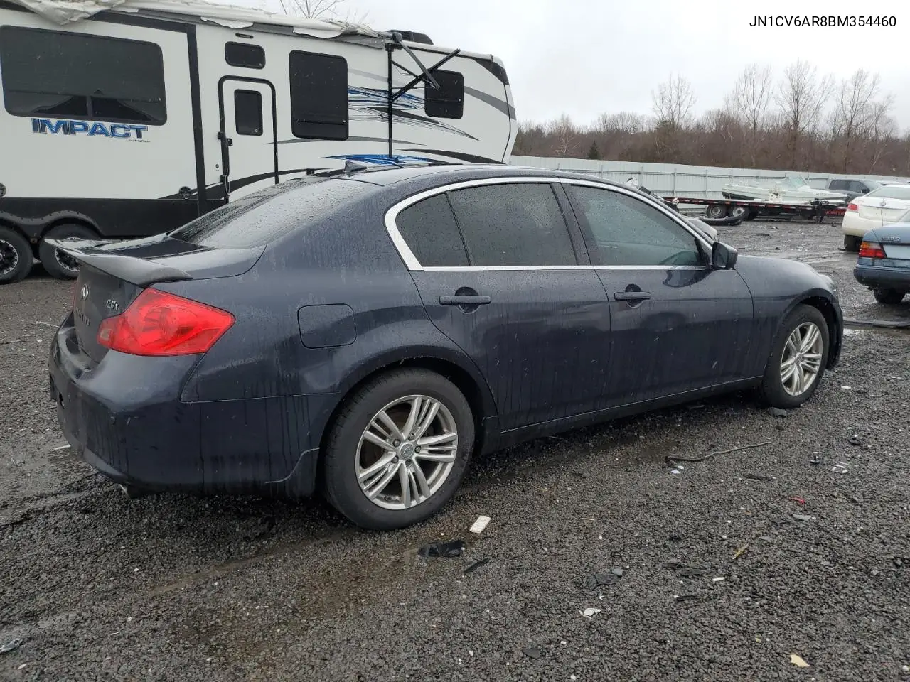 2011 Infiniti G37 VIN: JN1CV6AR8BM354460 Lot: 50029095