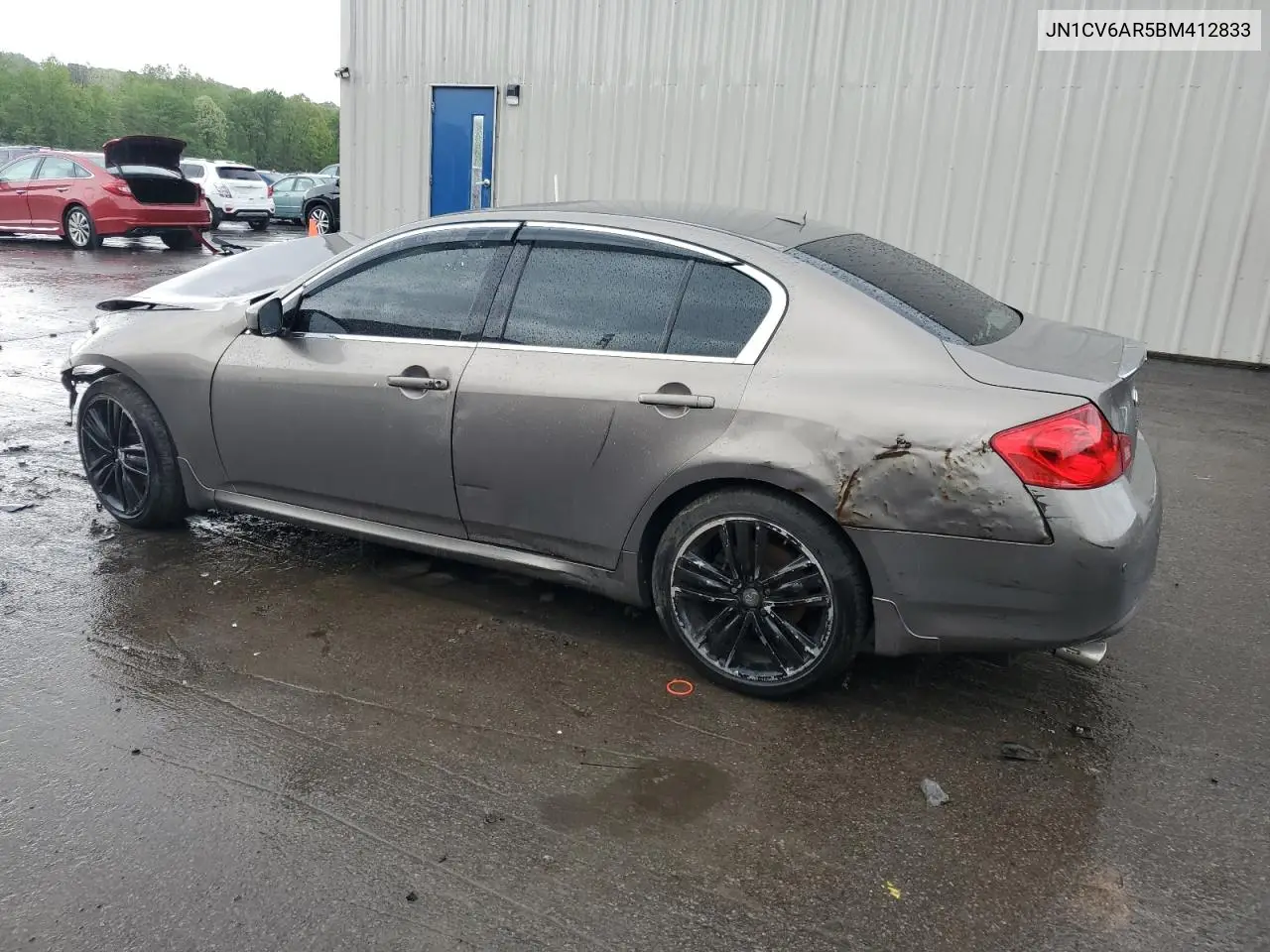 2011 Infiniti G37 VIN: JN1CV6AR5BM412833 Lot: 55611255