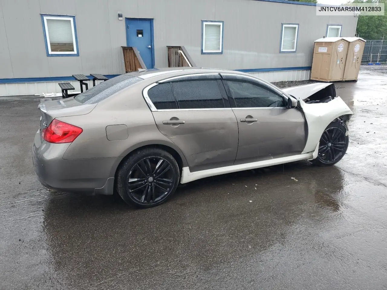 2011 Infiniti G37 VIN: JN1CV6AR5BM412833 Lot: 55611255