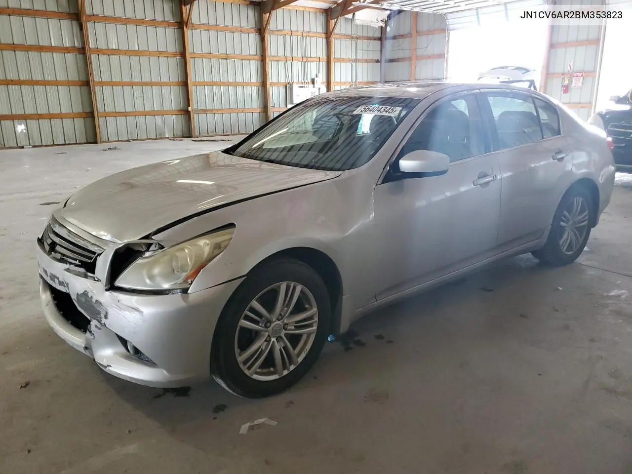 2011 Infiniti G37 VIN: JN1CV6AR2BM353823 Lot: 56404345