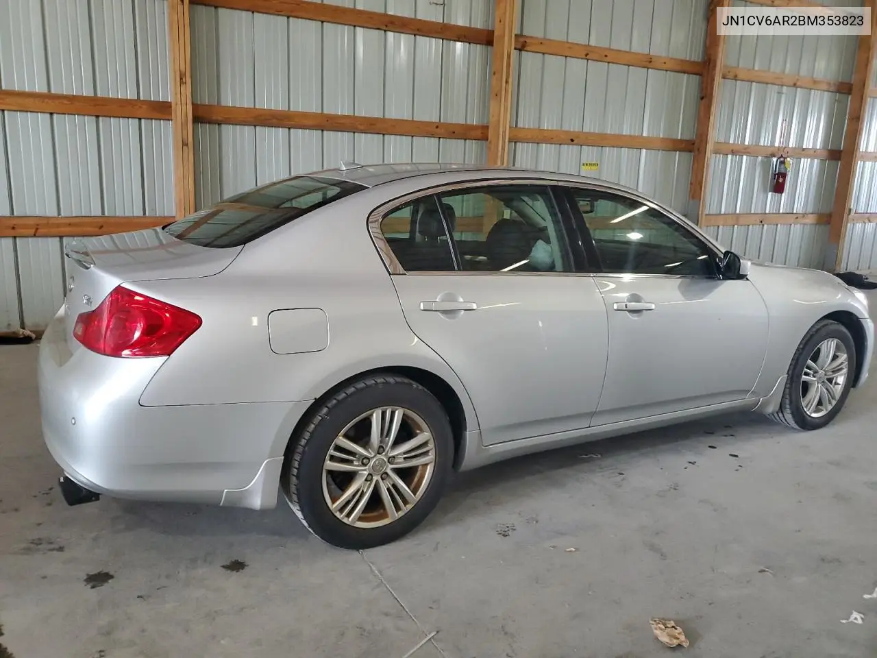2011 Infiniti G37 VIN: JN1CV6AR2BM353823 Lot: 56404345