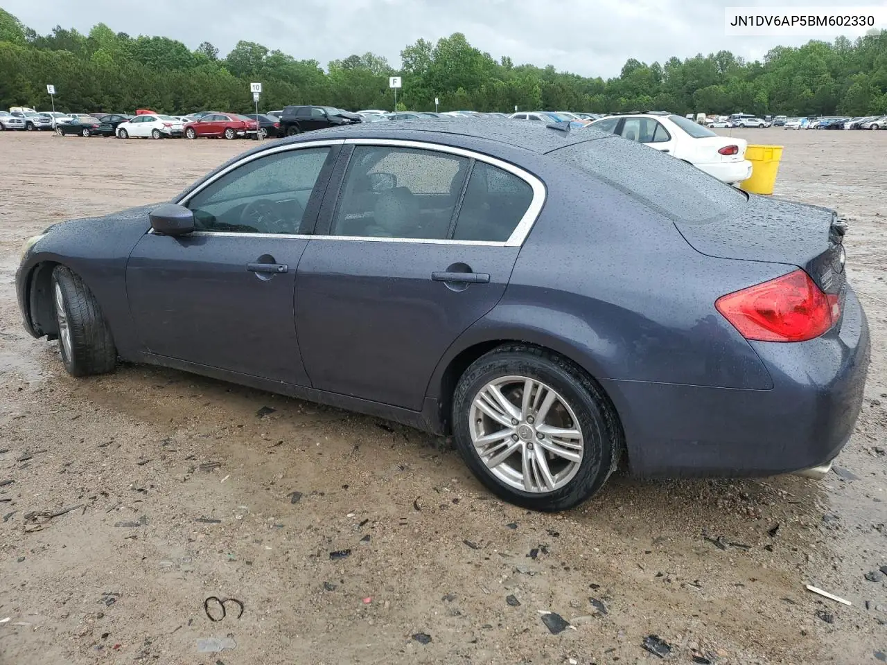 2011 Infiniti G25 Base VIN: JN1DV6AP5BM602330 Lot: 56506515