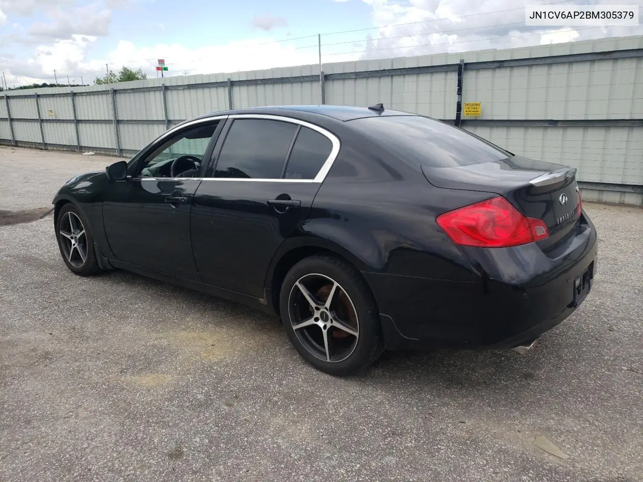2011 Infiniti G37 Base VIN: JN1CV6AP2BM305379 Lot: 56657515