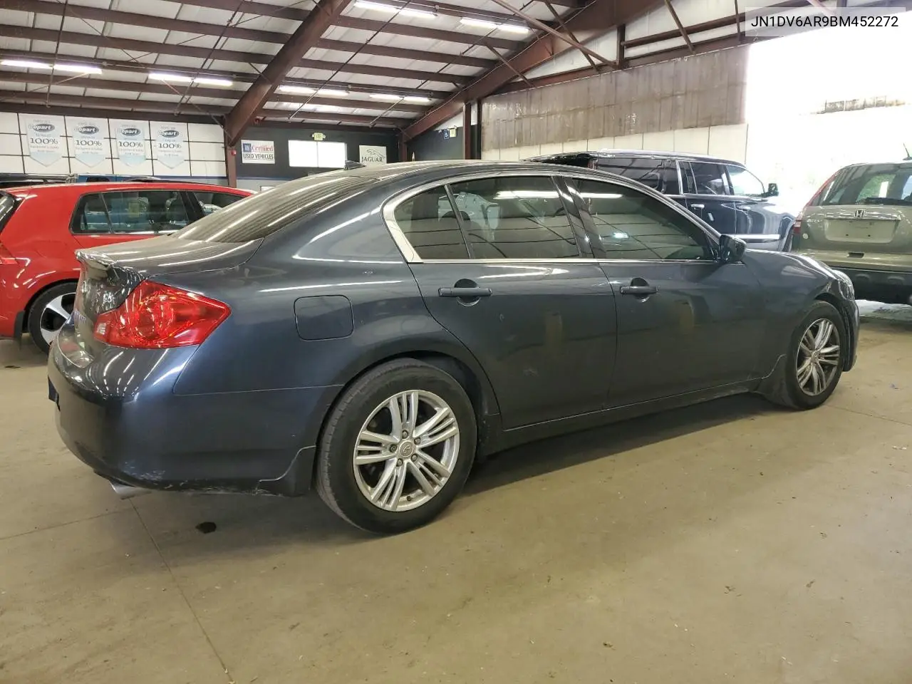 2011 Infiniti G25 VIN: JN1DV6AR9BM452272 Lot: 56738105