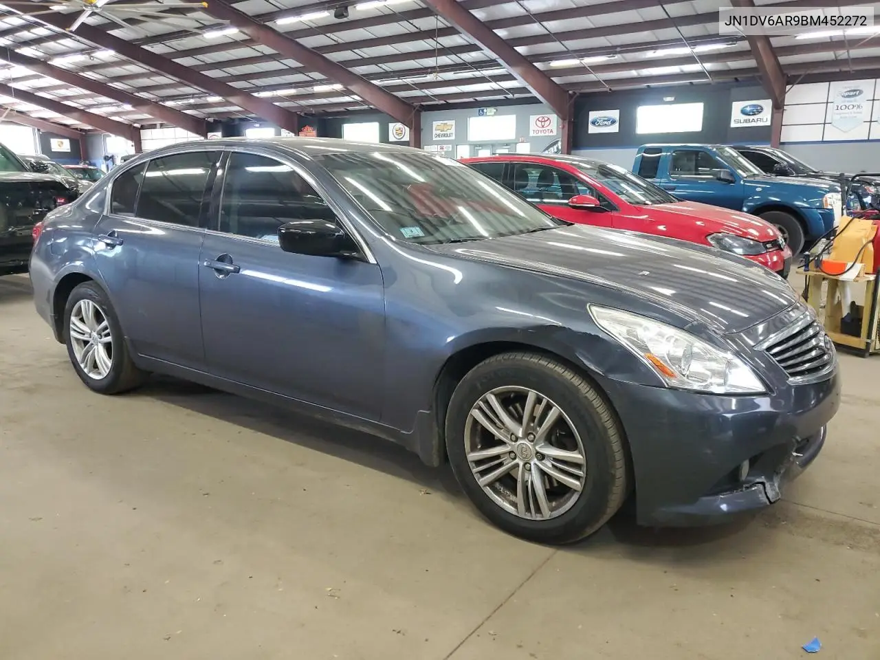 2011 Infiniti G25 VIN: JN1DV6AR9BM452272 Lot: 56738105