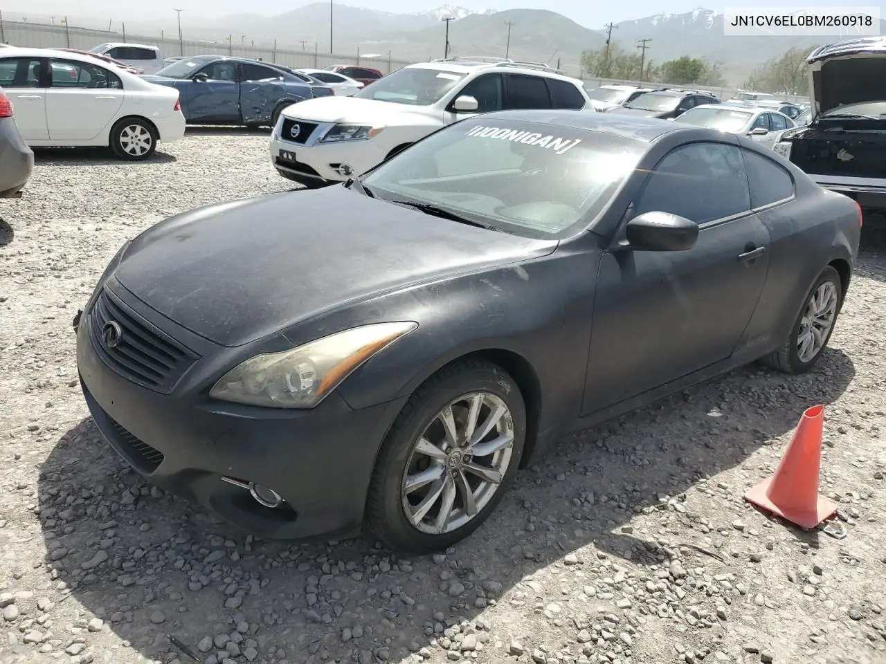 2011 Infiniti G37 VIN: JN1CV6EL0BM260918 Lot: 56744115