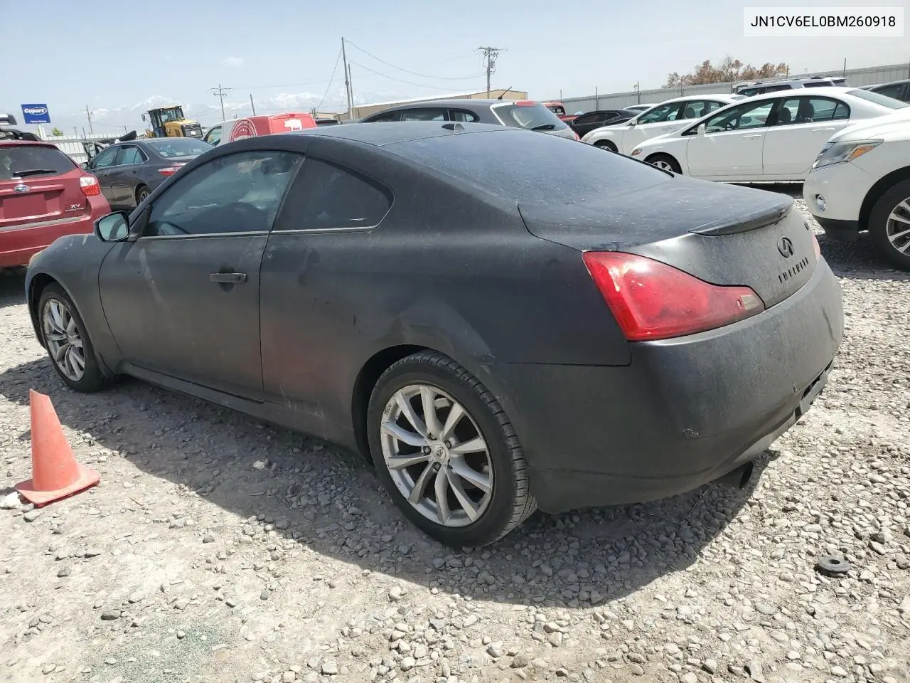 2011 Infiniti G37 VIN: JN1CV6EL0BM260918 Lot: 56744115
