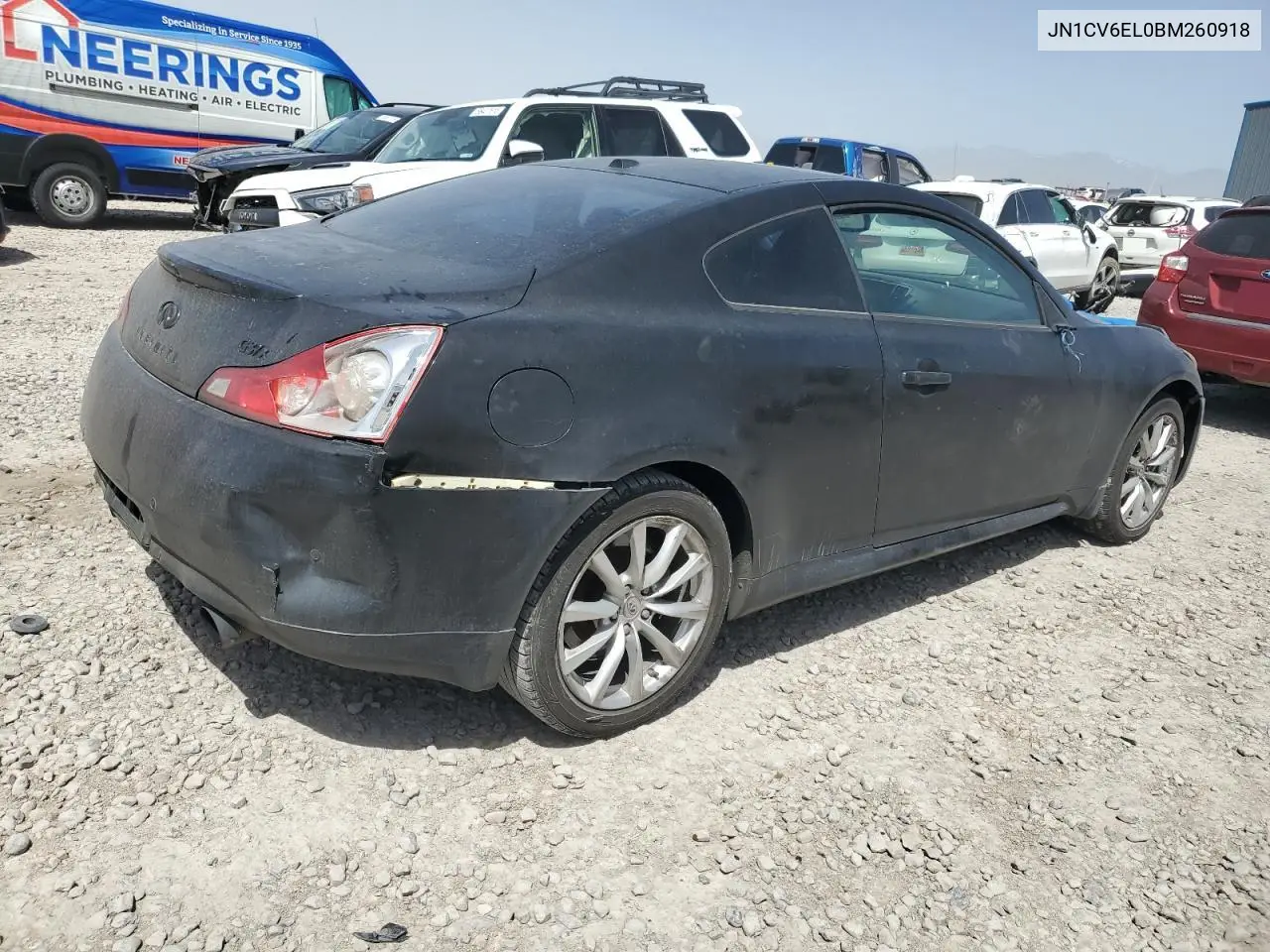 2011 Infiniti G37 VIN: JN1CV6EL0BM260918 Lot: 56744115
