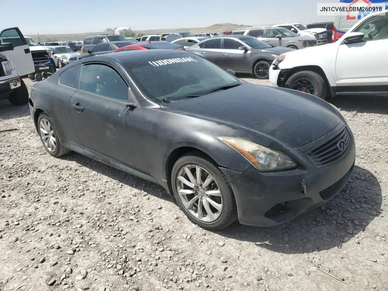 2011 Infiniti G37 VIN: JN1CV6EL0BM260918 Lot: 56744115
