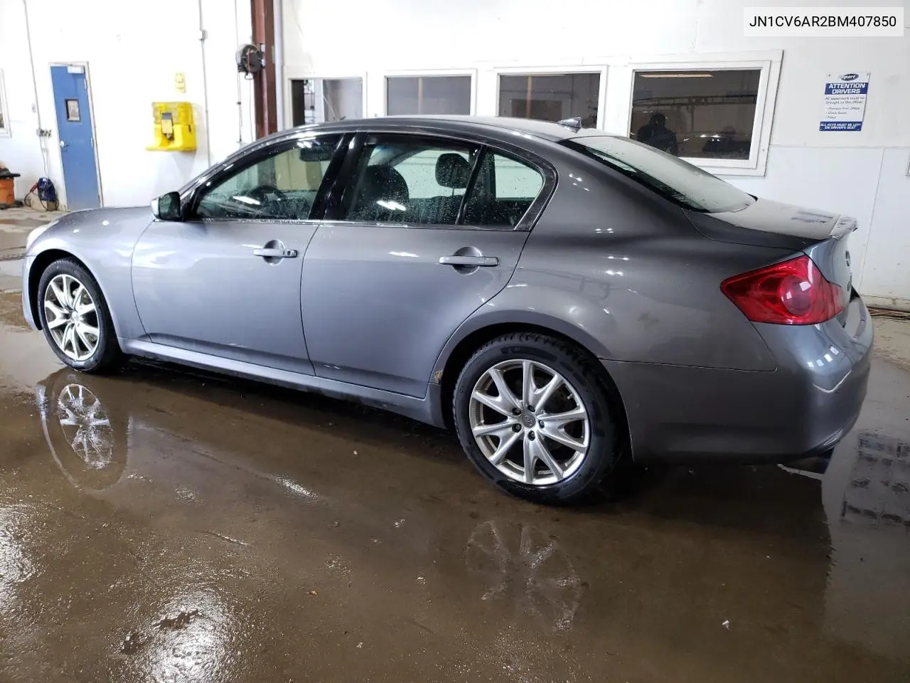 2011 Infiniti G37 VIN: JN1CV6AR2BM407850 Lot: 56916655