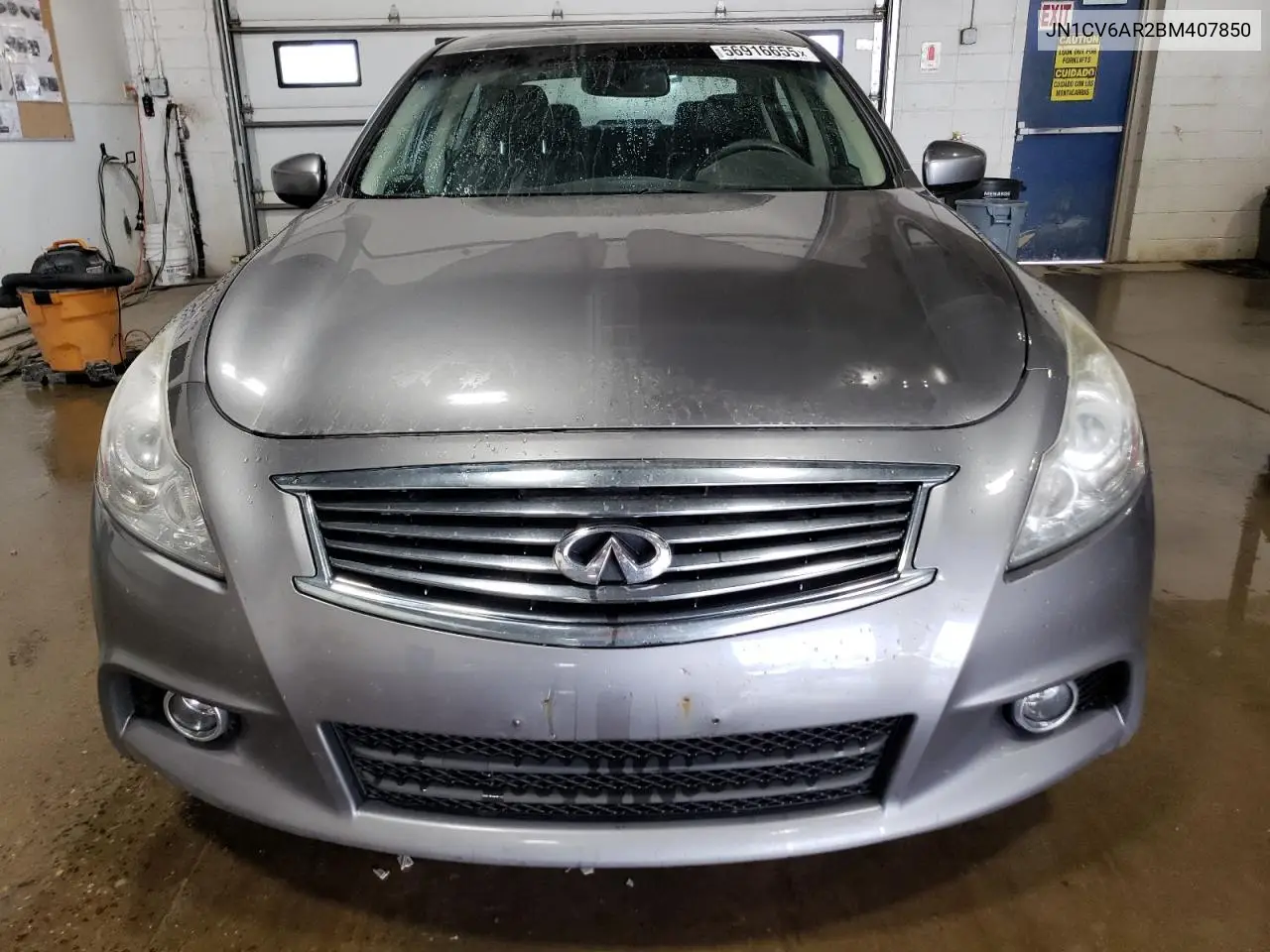 2011 Infiniti G37 VIN: JN1CV6AR2BM407850 Lot: 56916655