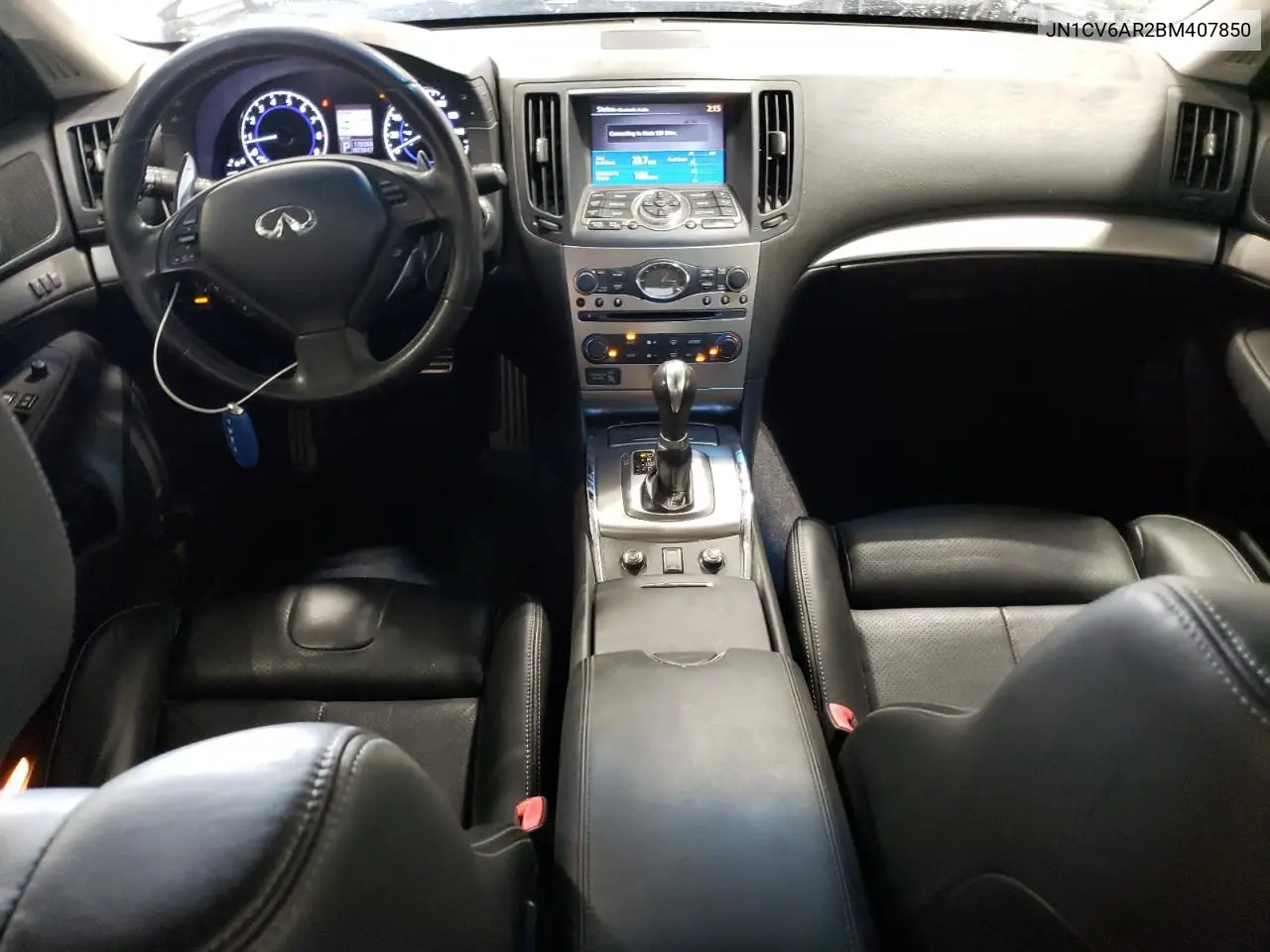 2011 Infiniti G37 VIN: JN1CV6AR2BM407850 Lot: 56916655