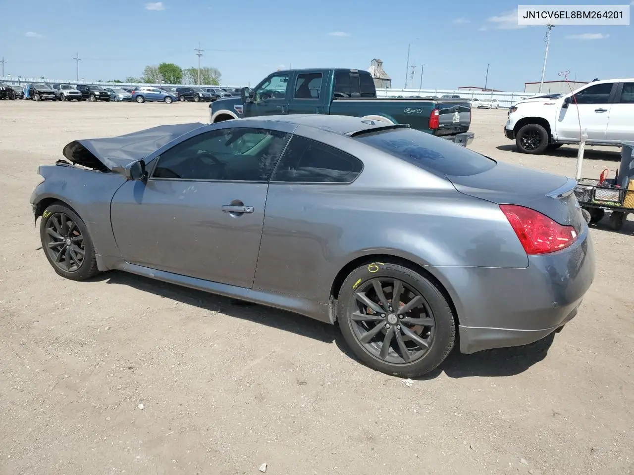 2011 Infiniti G37 VIN: JN1CV6EL8BM264201 Lot: 56931275