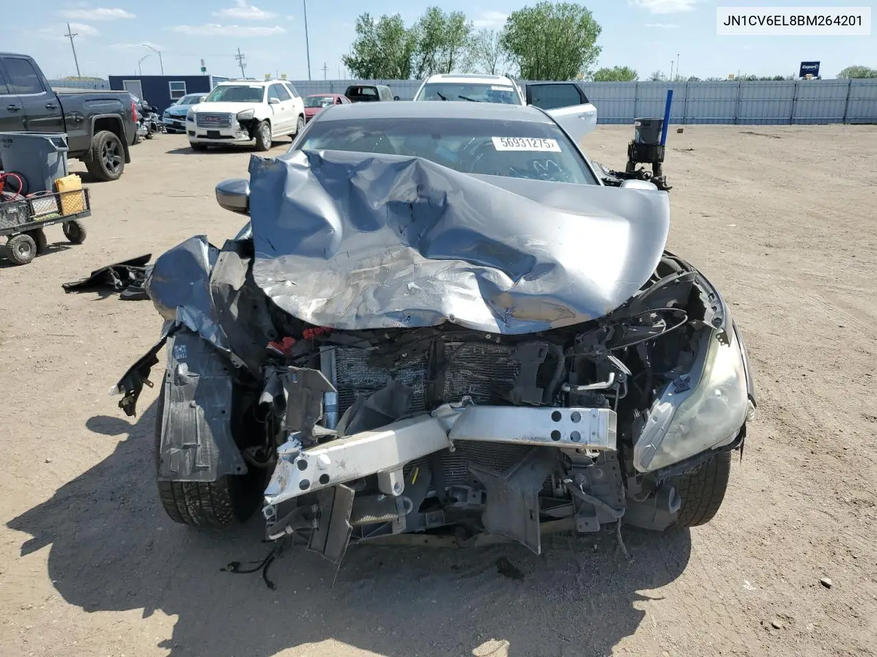 2011 Infiniti G37 VIN: JN1CV6EL8BM264201 Lot: 56931275