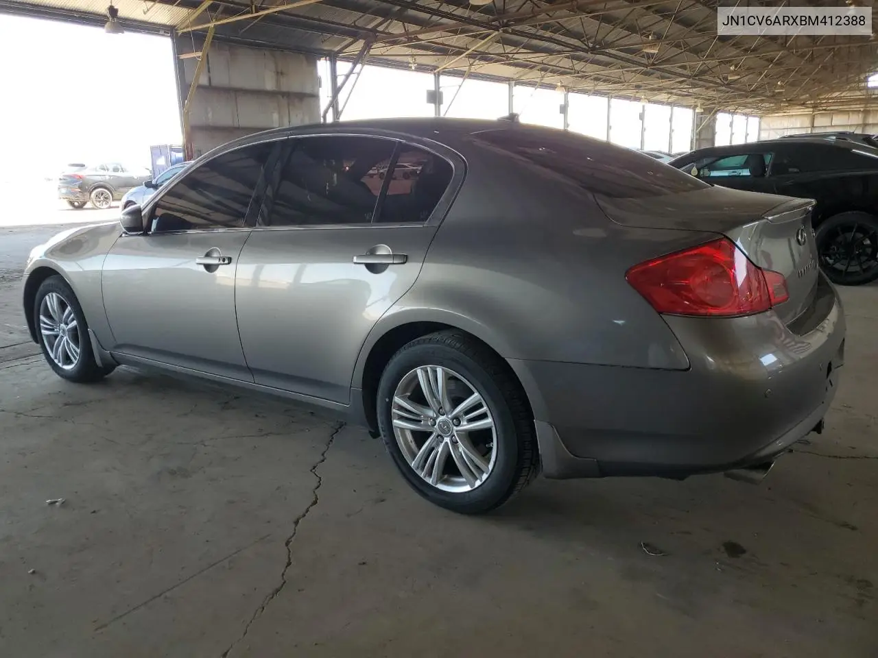 2011 Infiniti G37 VIN: JN1CV6ARXBM412388 Lot: 57068075