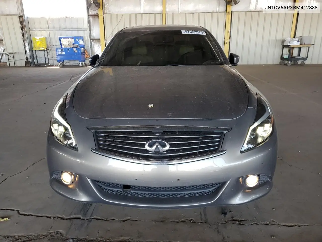 2011 Infiniti G37 VIN: JN1CV6ARXBM412388 Lot: 57068075