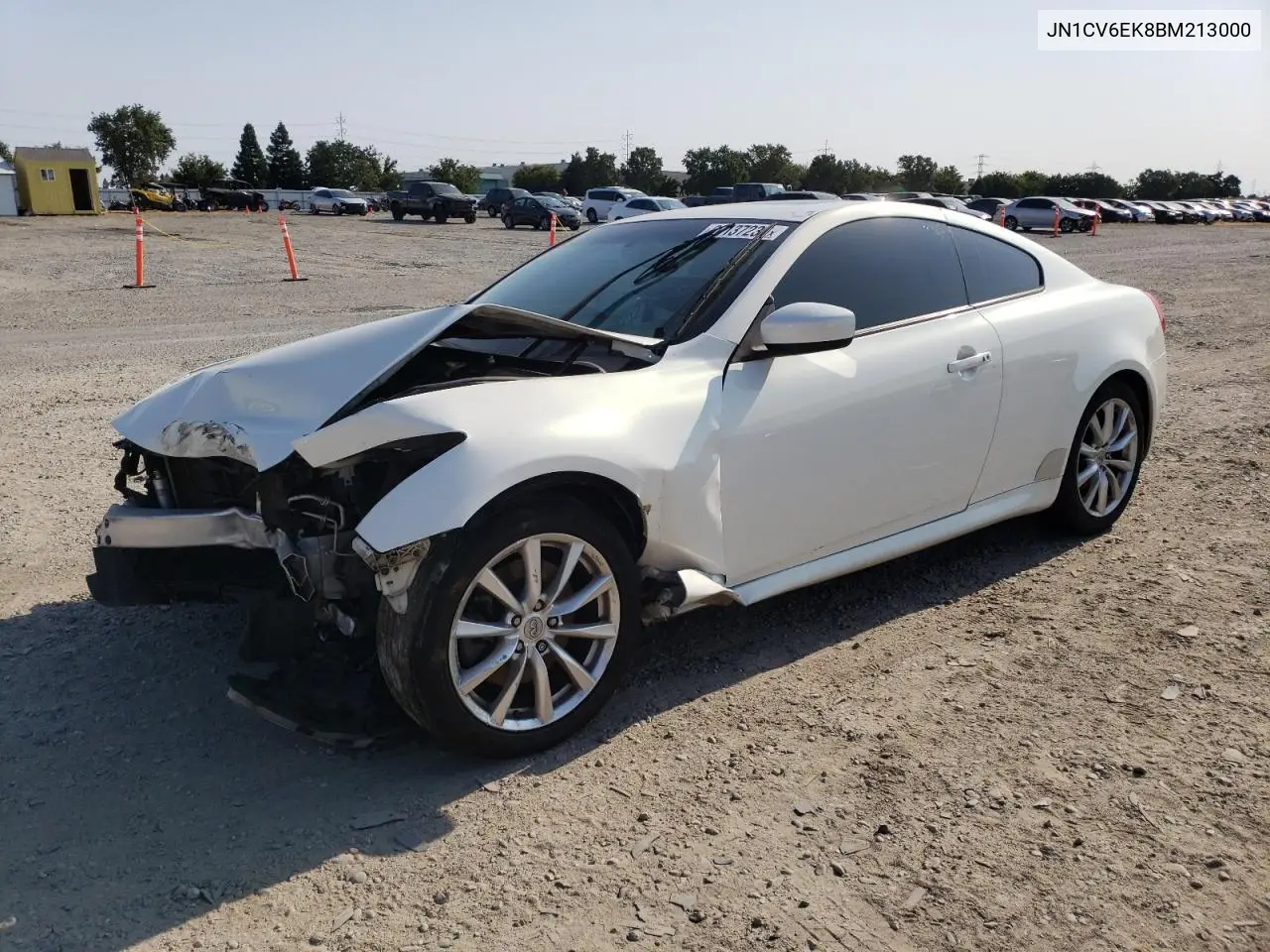 2011 Infiniti G37 Base VIN: JN1CV6EK8BM213000 Lot: 60137235