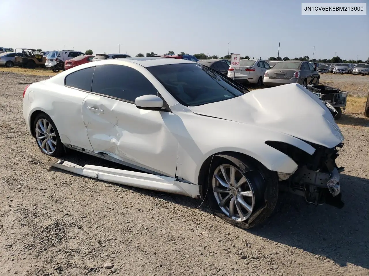 2011 Infiniti G37 Base VIN: JN1CV6EK8BM213000 Lot: 60137235