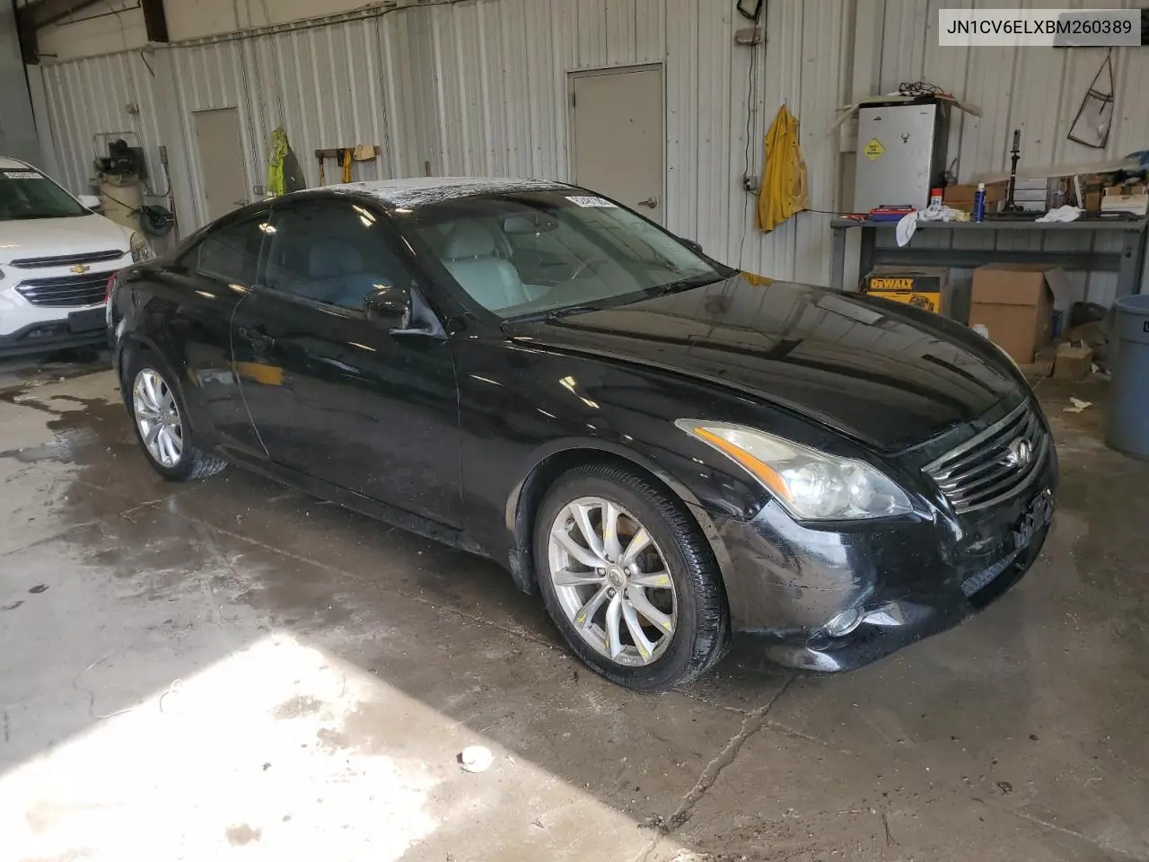 2011 Infiniti G37 VIN: JN1CV6ELXBM260389 Lot: 62481385