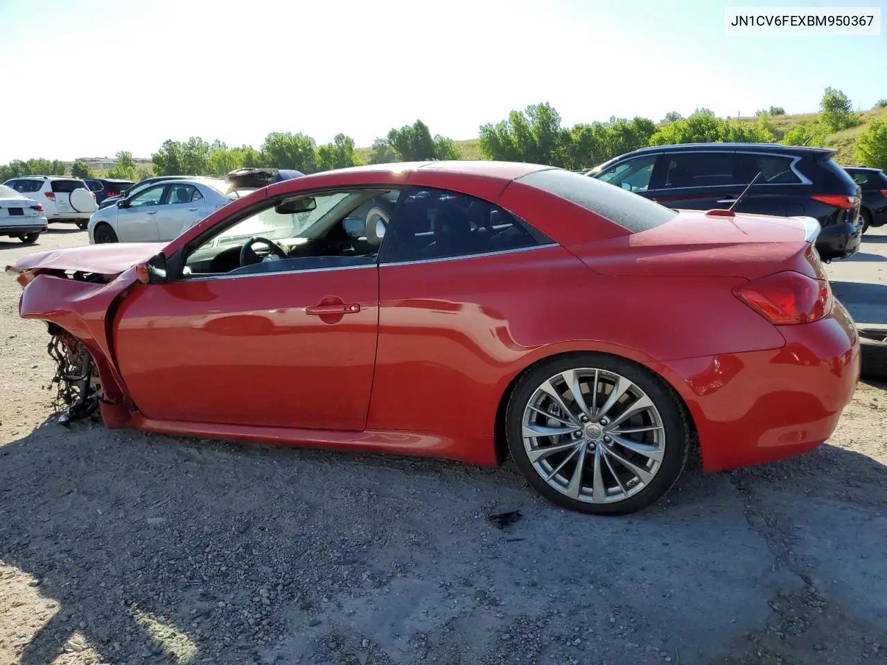 2011 Infiniti G37 Base VIN: JN1CV6FEXBM950367 Lot: 62899385