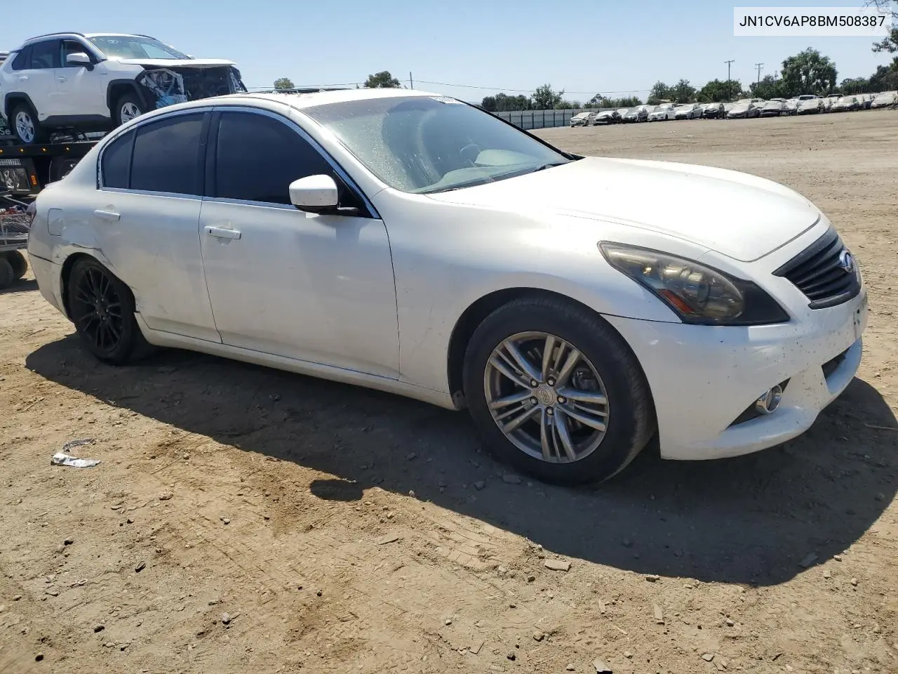 2011 Infiniti G37 Base VIN: JN1CV6AP8BM508387 Lot: 62988725