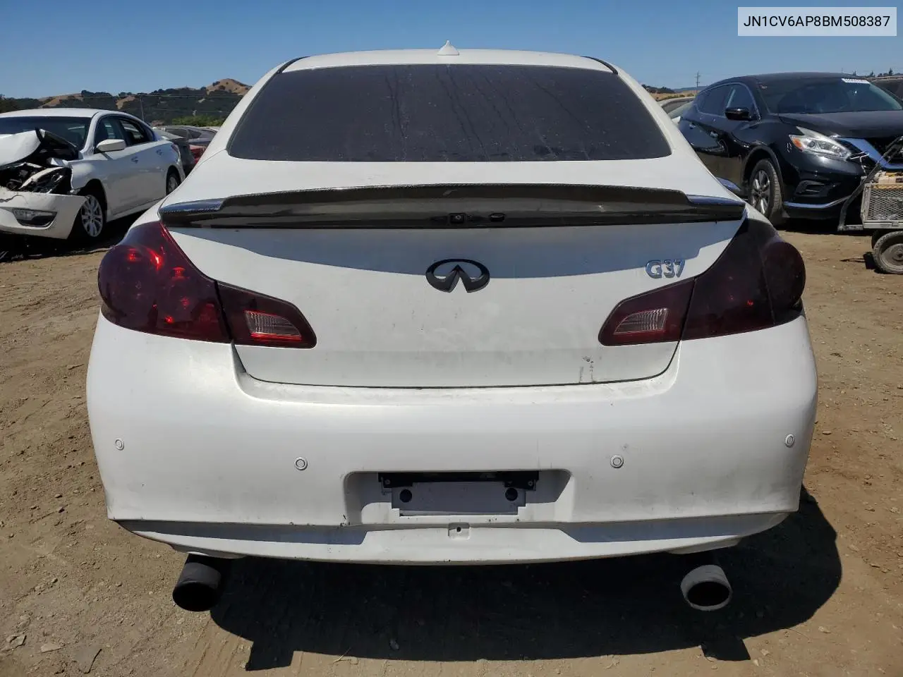 2011 Infiniti G37 Base VIN: JN1CV6AP8BM508387 Lot: 62988725