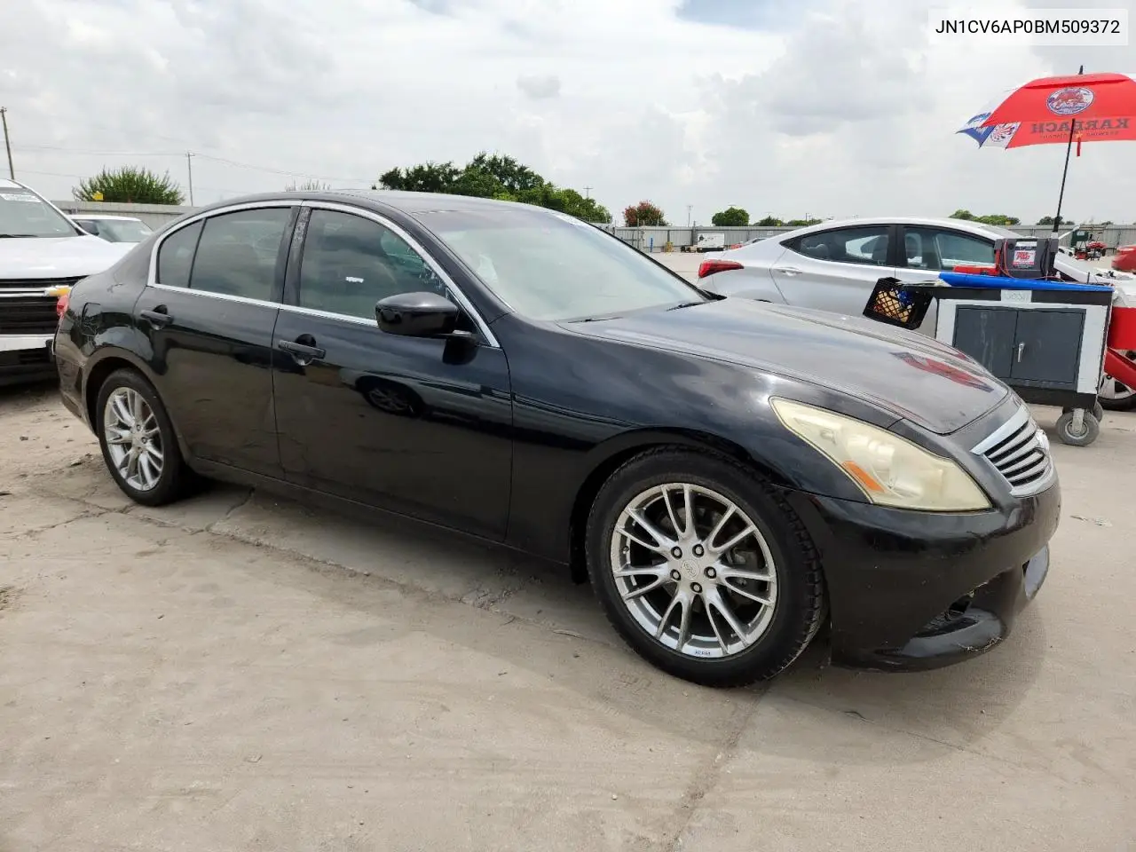 2011 Infiniti G37 Base VIN: JN1CV6AP0BM509372 Lot: 63491625
