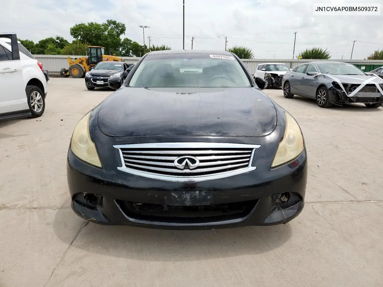 2011 Infiniti G37 Base VIN: JN1CV6AP0BM509372 Lot: 63491625