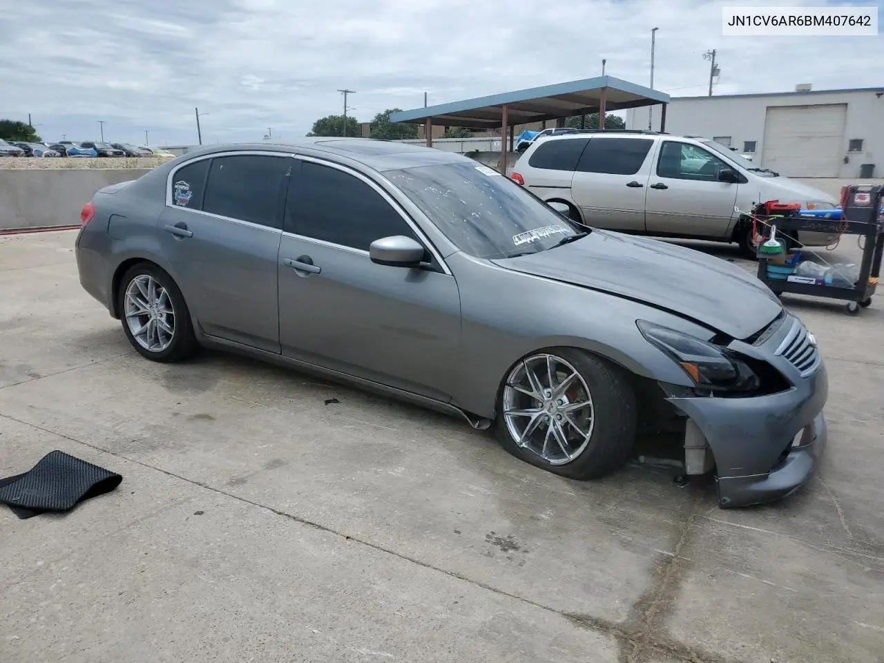 2011 Infiniti G37 VIN: JN1CV6AR6BM407642 Lot: 63528095