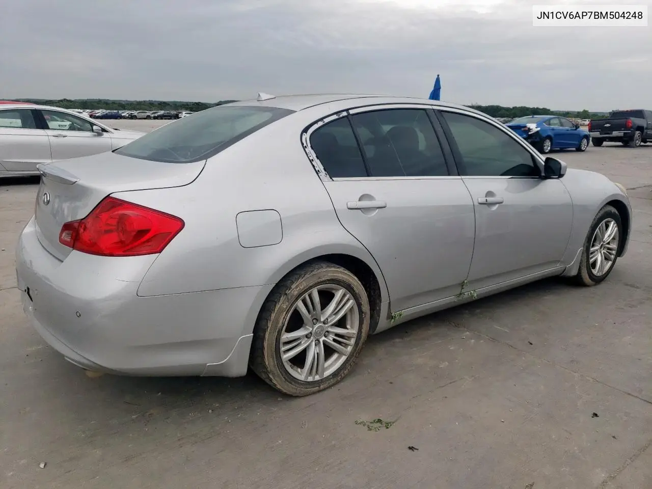 2011 Infiniti G37 Base VIN: JN1CV6AP7BM504248 Lot: 63640955