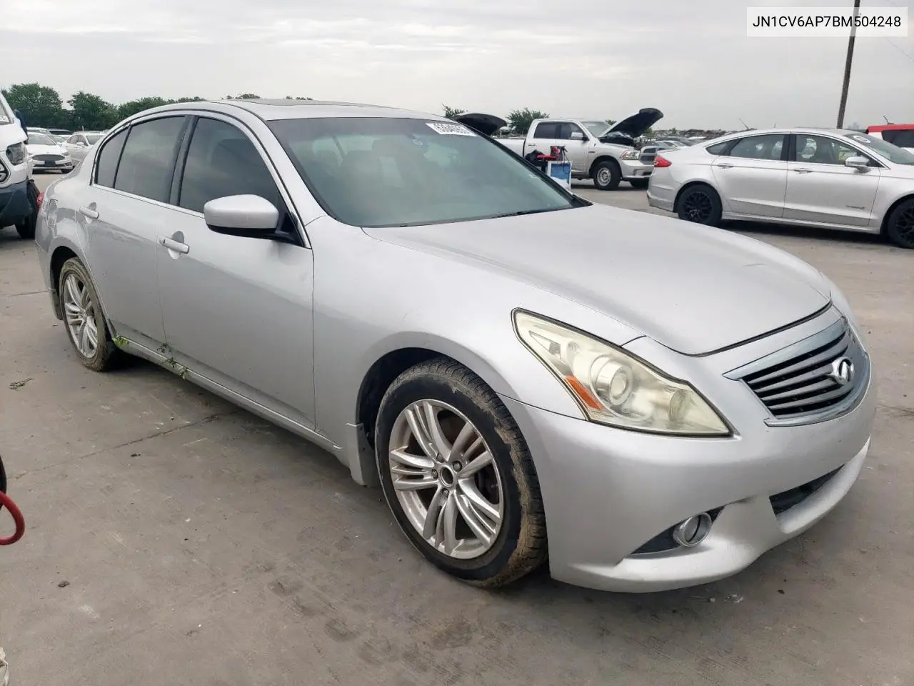 2011 Infiniti G37 Base VIN: JN1CV6AP7BM504248 Lot: 63640955
