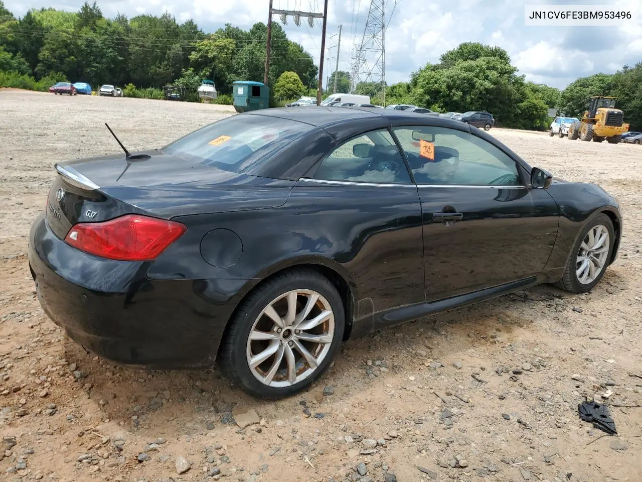 2011 Infiniti G37 Base VIN: JN1CV6FE3BM953496 Lot: 65039445