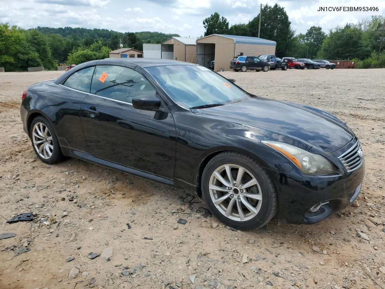 2011 Infiniti G37 Base VIN: JN1CV6FE3BM953496 Lot: 65039445