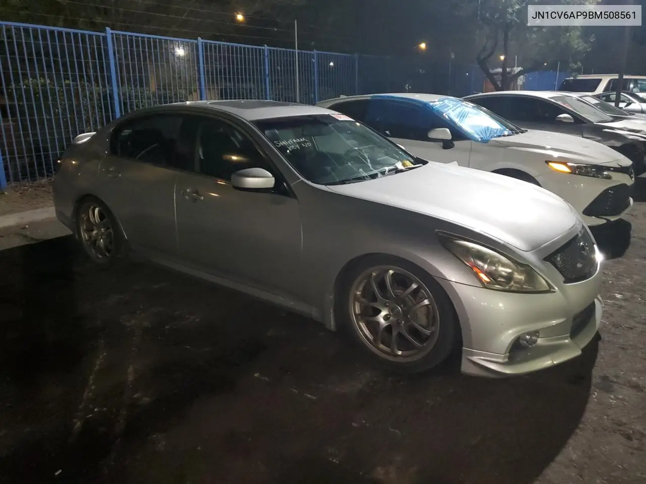 2011 Infiniti G37 Base VIN: JN1CV6AP9BM508561 Lot: 66417735