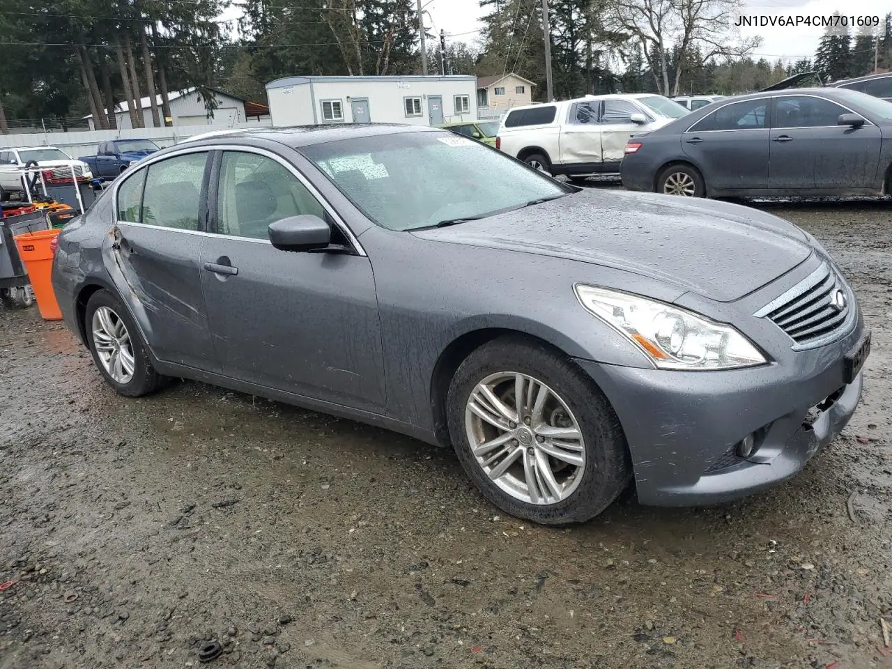 2012 Infiniti G25 Base VIN: JN1DV6AP4CM701609 Lot: 50695475