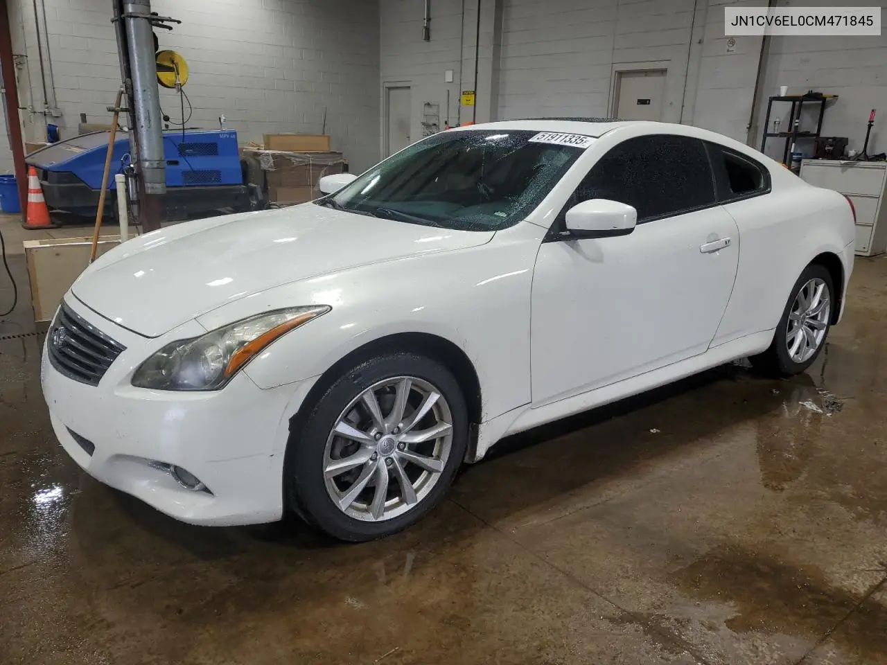 2012 Infiniti G37 VIN: JN1CV6EL0CM471845 Lot: 51911335