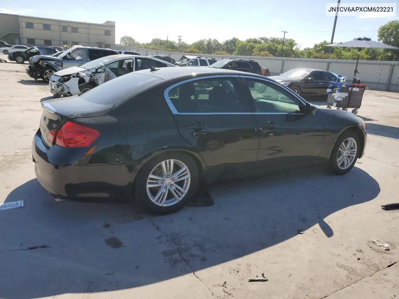 2012 Infiniti G37 Base VIN: JN1CV6APXCM623221 Lot: 55515785
