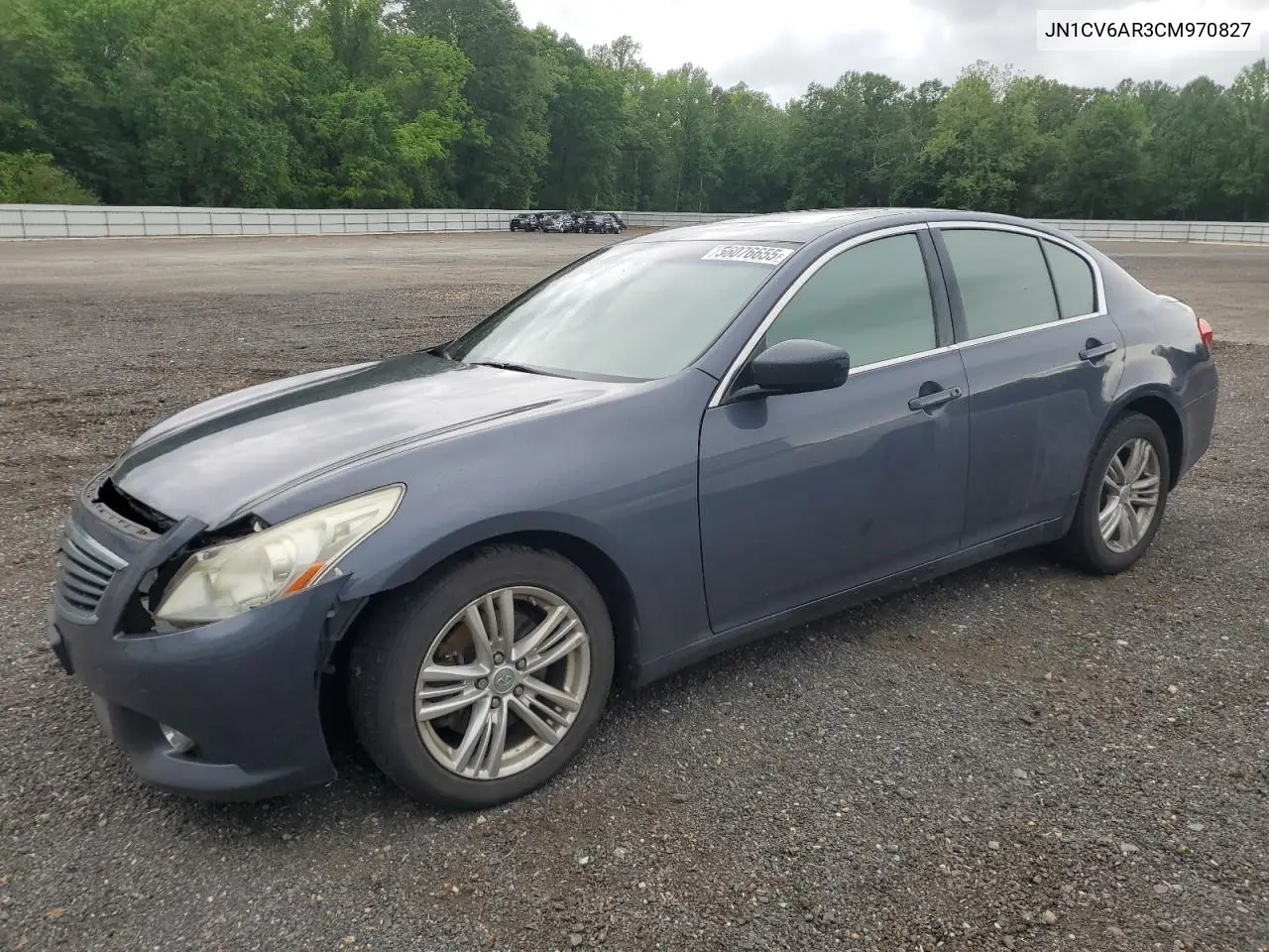 2012 Infiniti G37 VIN: JN1CV6AR3CM970827 Lot: 56076655