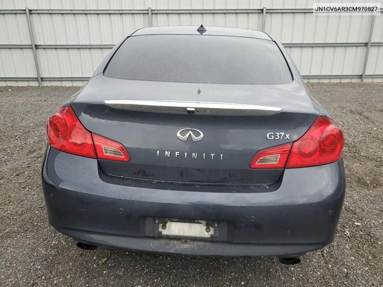 2012 Infiniti G37 VIN: JN1CV6AR3CM970827 Lot: 56076655