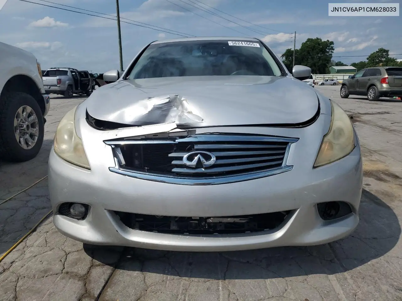2012 Infiniti G37 Base VIN: JN1CV6AP1CM628033 Lot: 56241665