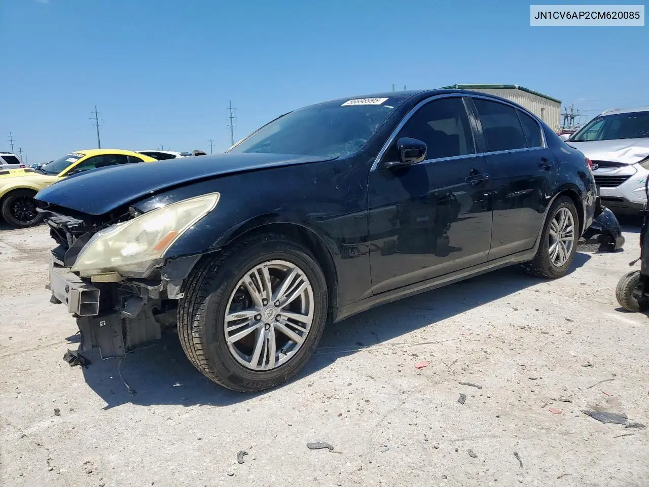 2012 Infiniti G37 Base VIN: JN1CV6AP2CM620085 Lot: 56698995