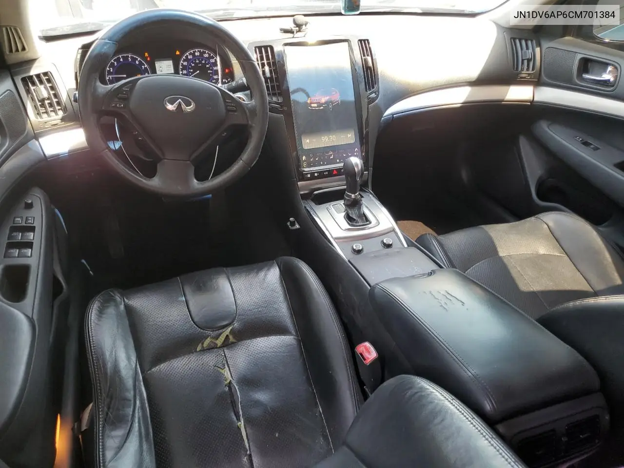2012 Infiniti G25 Base VIN: JN1DV6AP6CM701384 Lot: 56952525