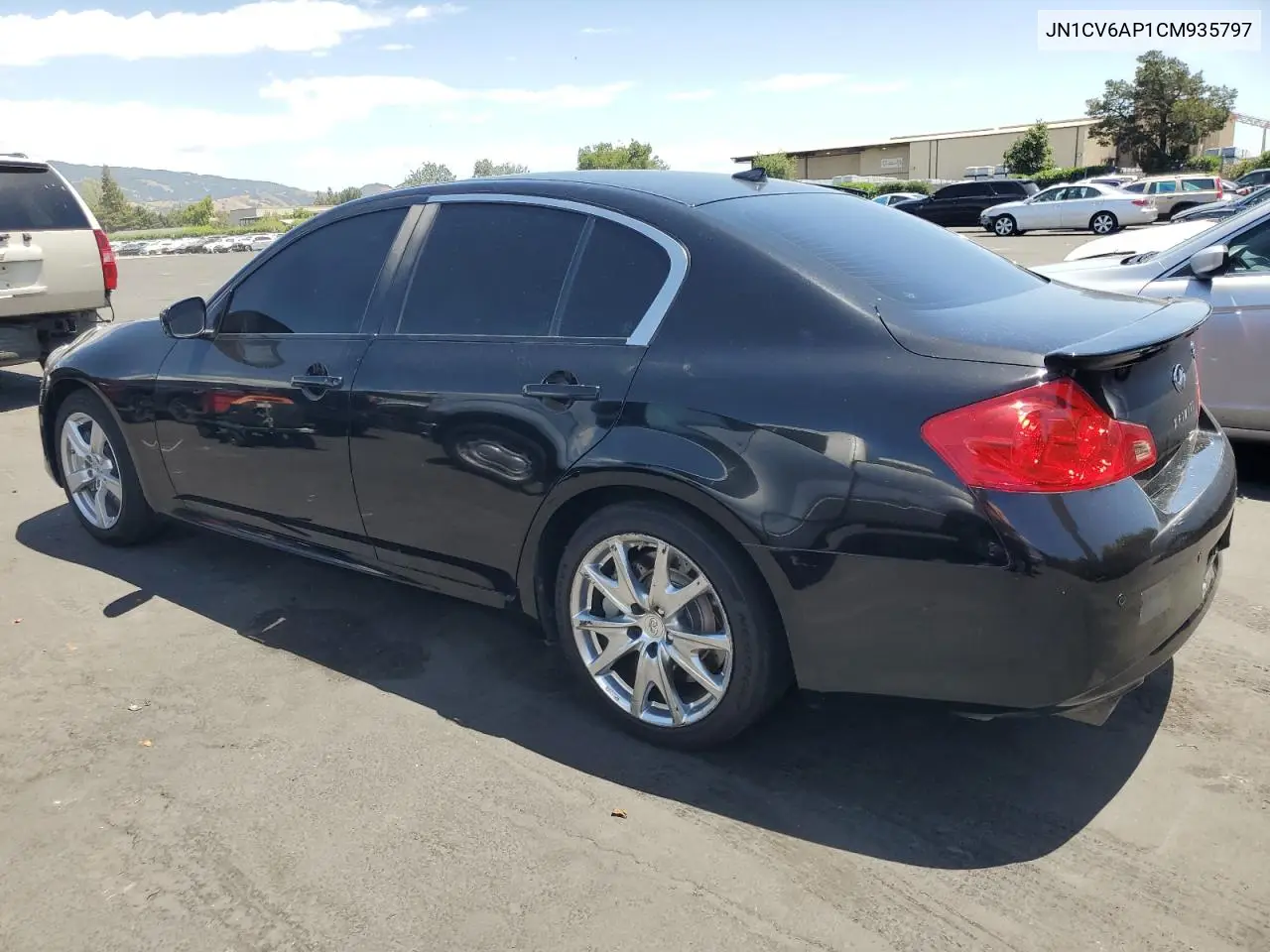 jn1cv6ap1cm935797 JN1CV6AP1CM935797 2012 Infiniti G37 Base