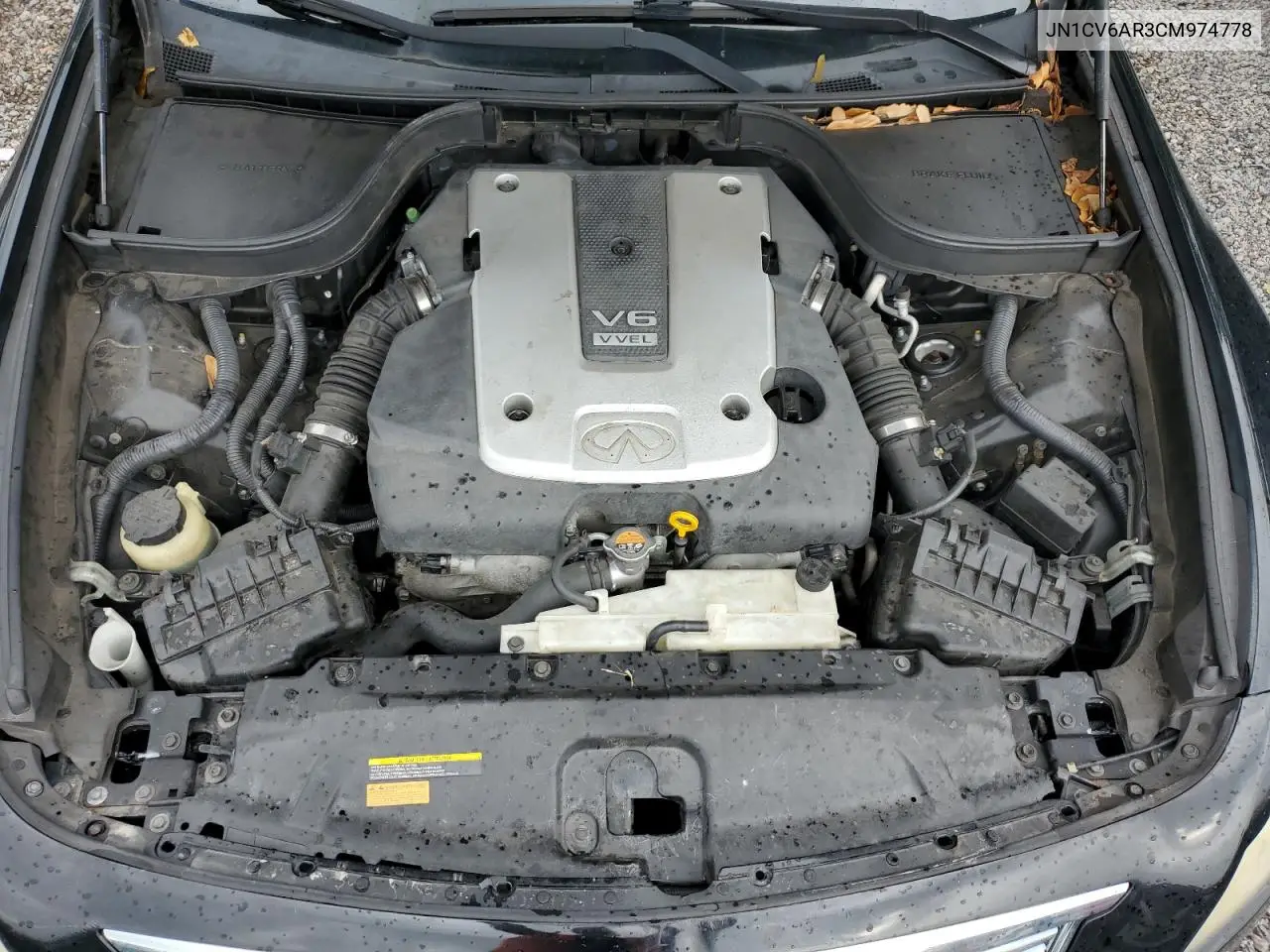 2012 Infiniti G37 VIN: JN1CV6AR3CM974778 Lot: 60752845