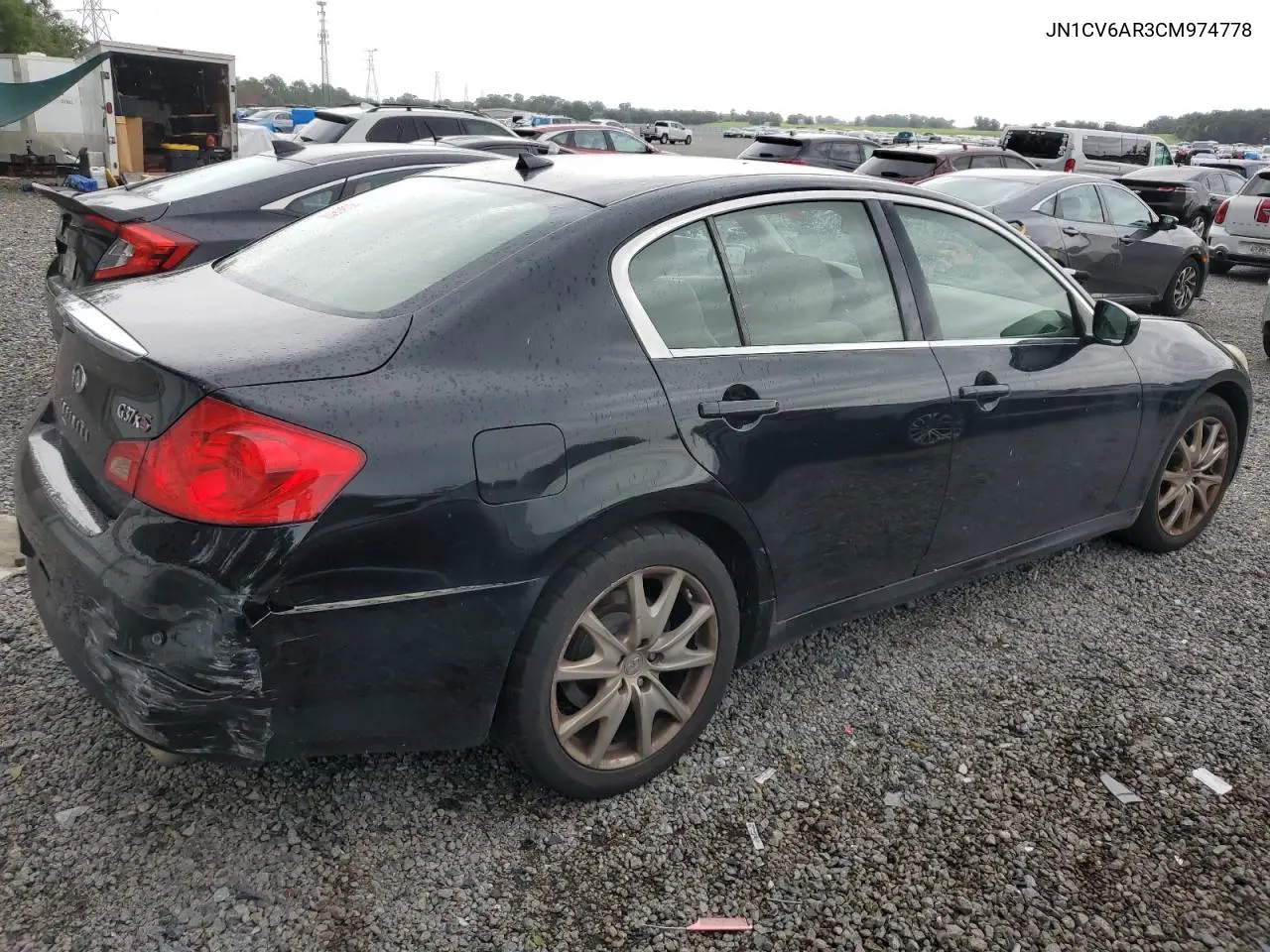 2012 Infiniti G37 VIN: JN1CV6AR3CM974778 Lot: 60752845
