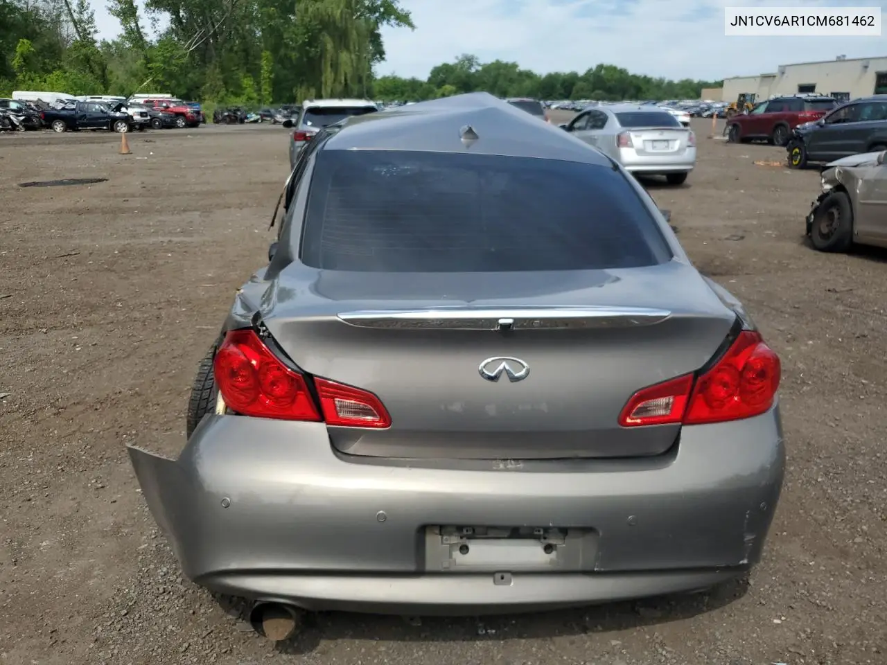 2012 Infiniti G37 VIN: JN1CV6AR1CM681462 Lot: 61965395