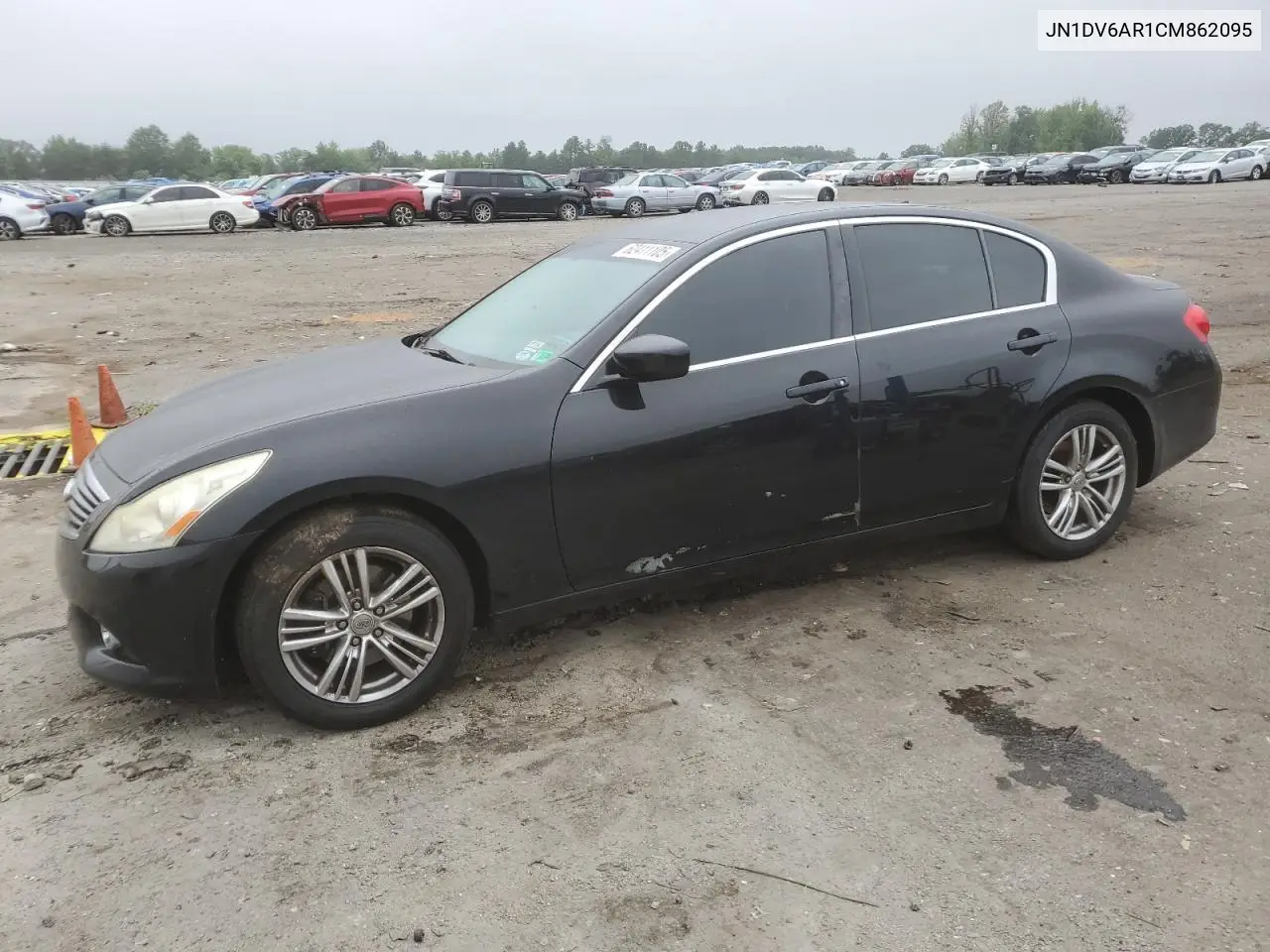 2012 Infiniti G25 VIN: JN1DV6AR1CM862095 Lot: 62411105