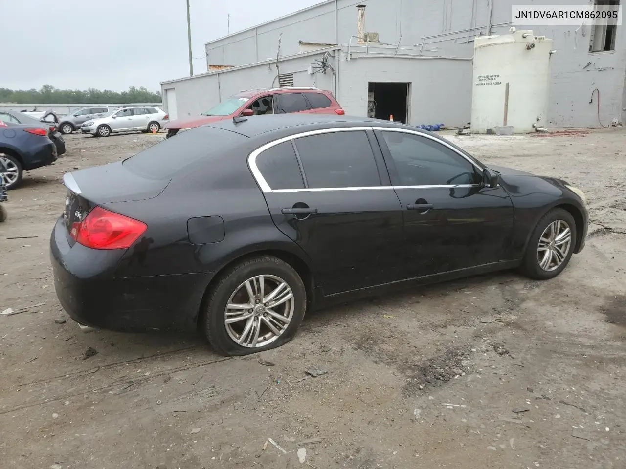 2012 Infiniti G25 VIN: JN1DV6AR1CM862095 Lot: 62411105