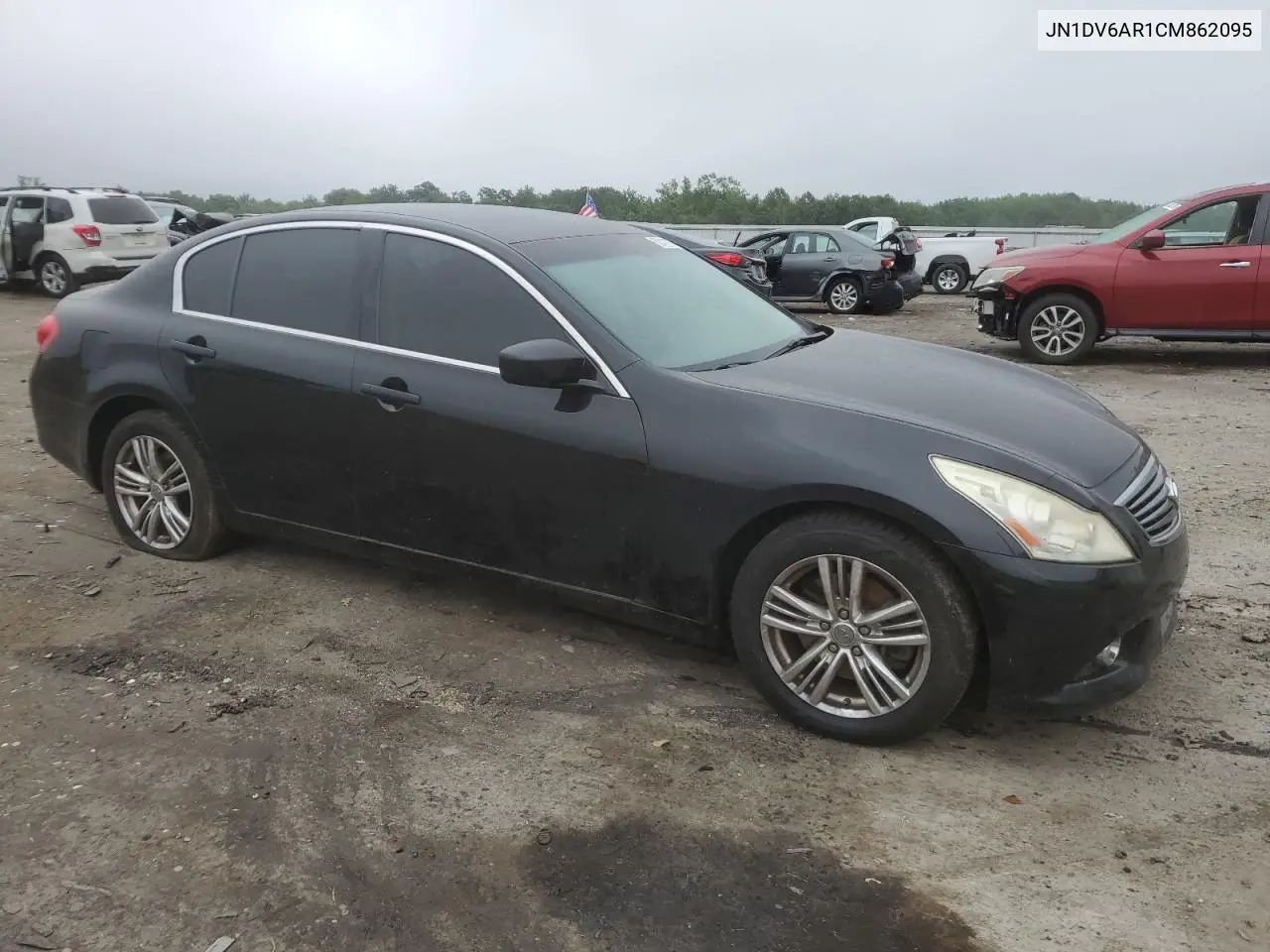 2012 Infiniti G25 VIN: JN1DV6AR1CM862095 Lot: 62411105